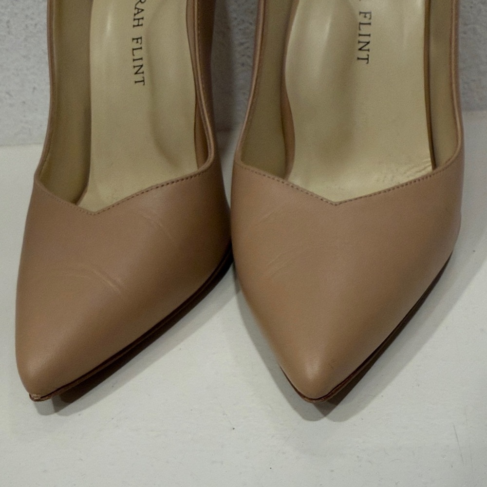 Sarah Flint Perfect Pump 100 IT 39 - US 8.5 / Sand Calf - Picture 6 of 8